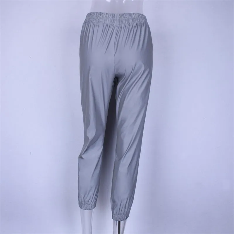 Titanium Reflective Joggers
